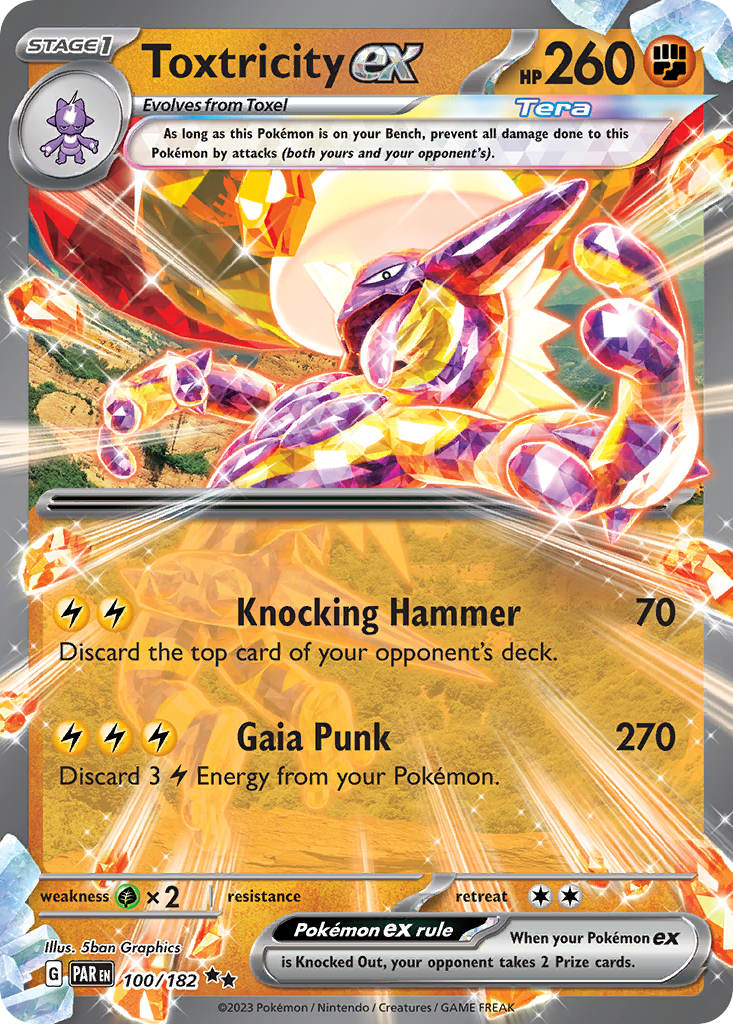 100/182 - Toxtricity ex - Paradox Rift