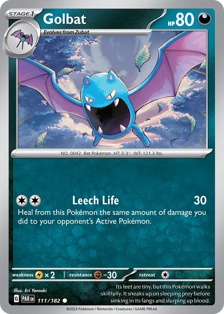 111/182 - Golbat - Paradox Rift