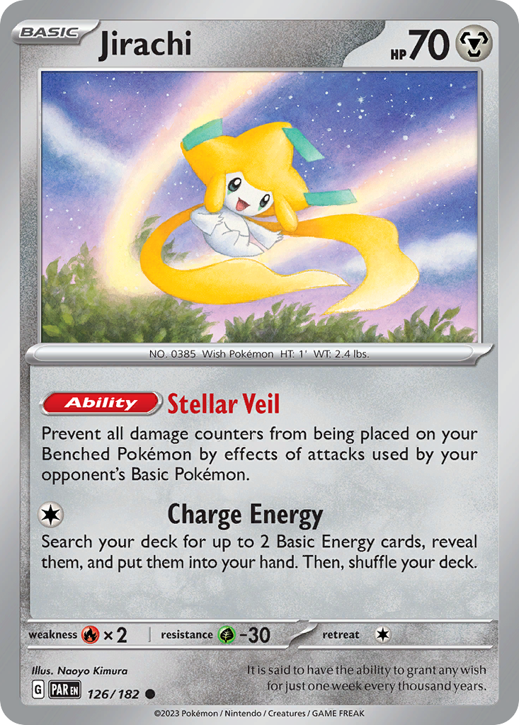126/182 - Jirachi - Paradox Rift