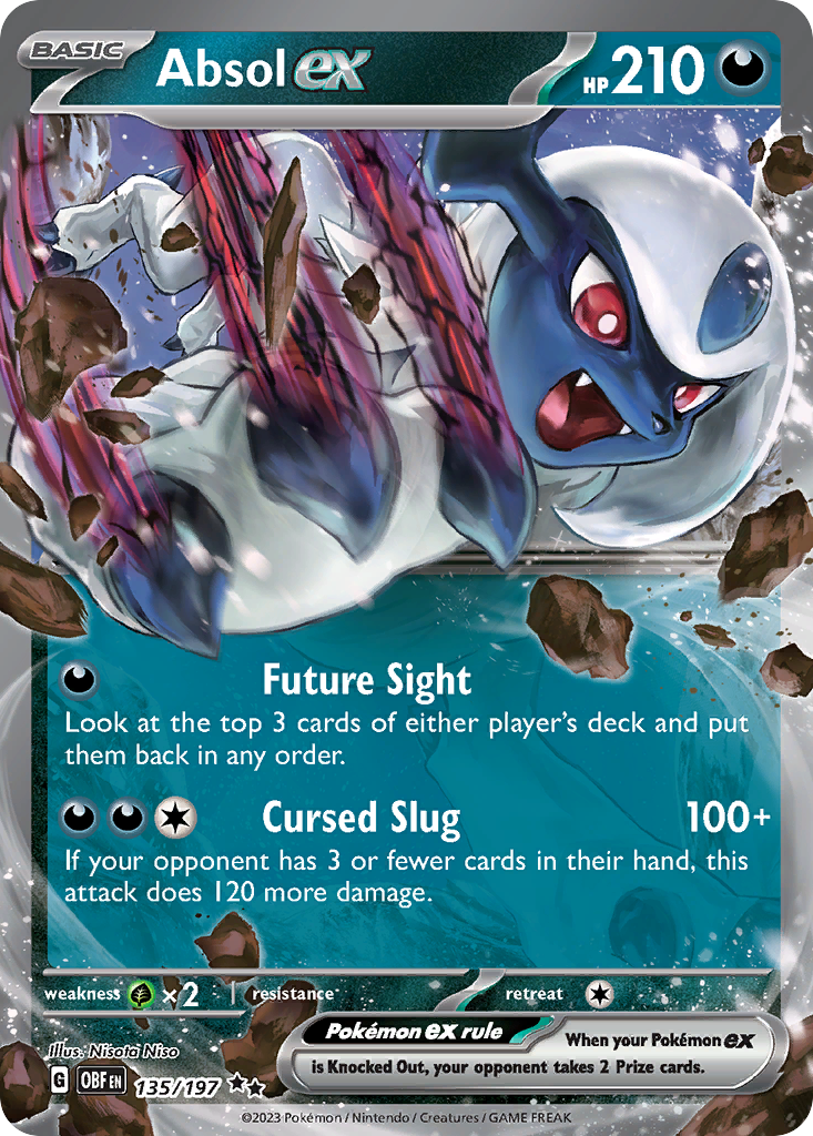 135/197 - Absol ex - Obsidian Flames