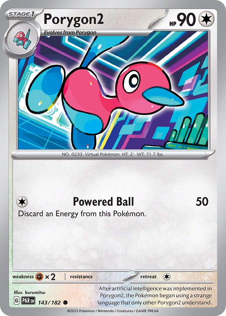 143/182 - Porygon2 - Paradox Rift