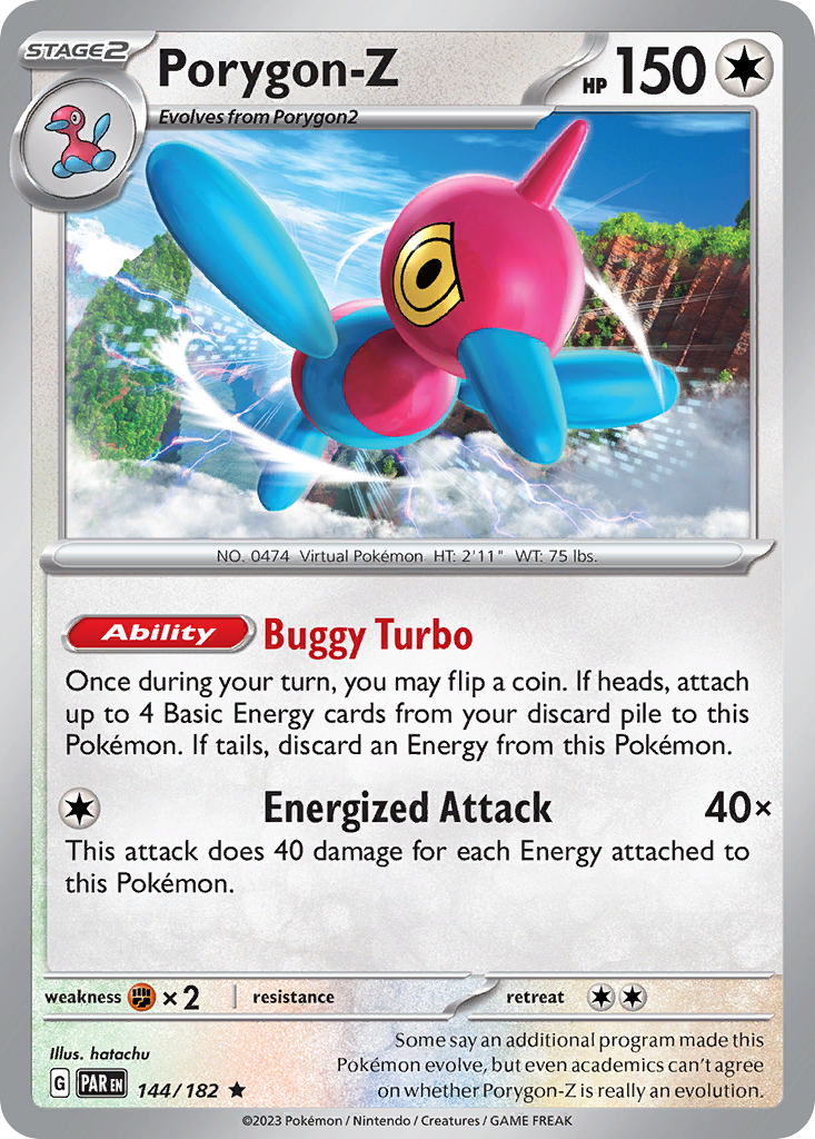 144/182 - Porygon-Z - Paradox Rift