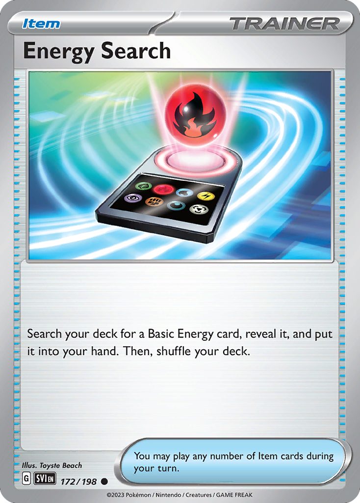 172/198 - Energy Search - Scarlet & Violet - Reverse Holo