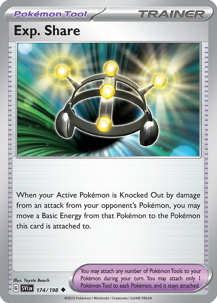 174/198 - Exp. Share - Scarlet & Violet - Reverse Holo