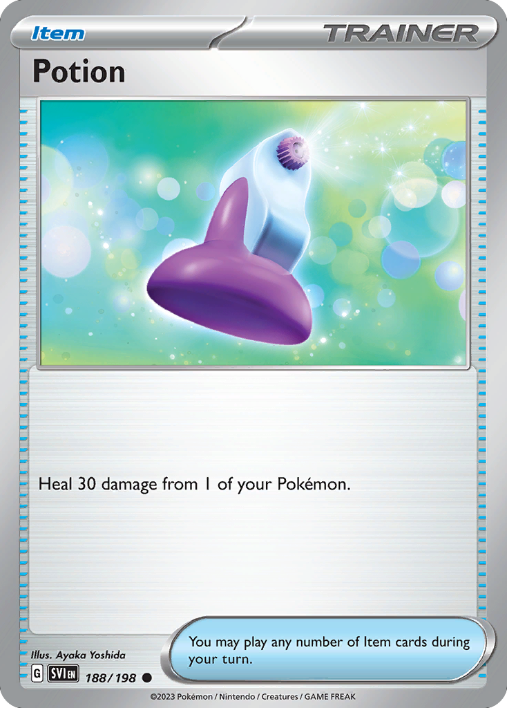 188/198 - Potion - Scarlet & Violet - Reverse Holo