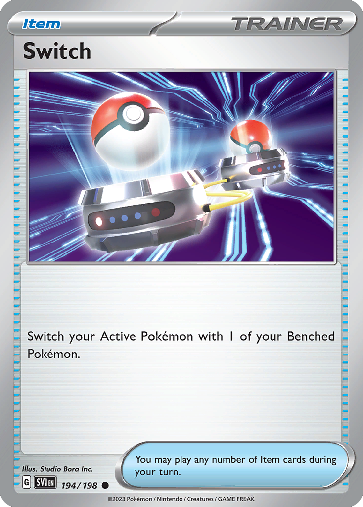 194/198 - Switch - Scarlet & Violet - Reverse Holo