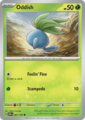 001/197 - Oddish - Obsidian Flames - Reverse Holo
