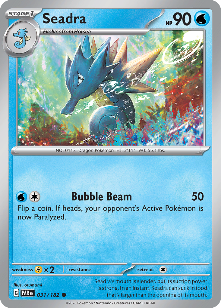 031/182 - Seadra - Paradox Rift