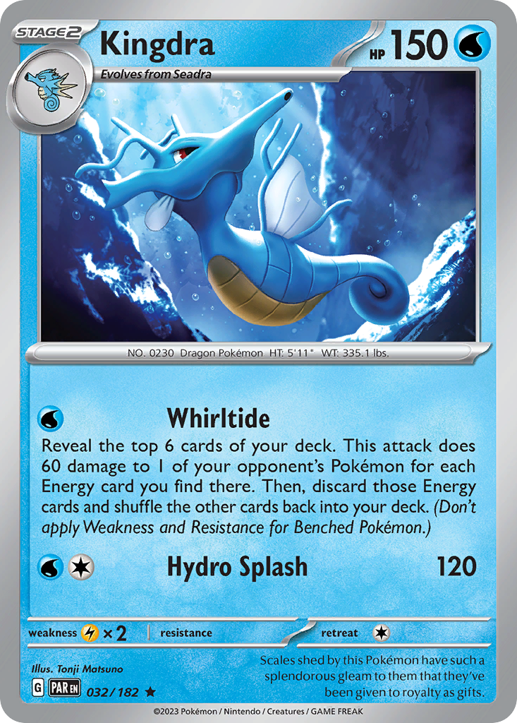 032/182 - Kingdra - Paradox Rift