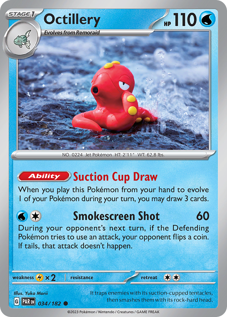 034/182 - Octillery - Paradox Rift
