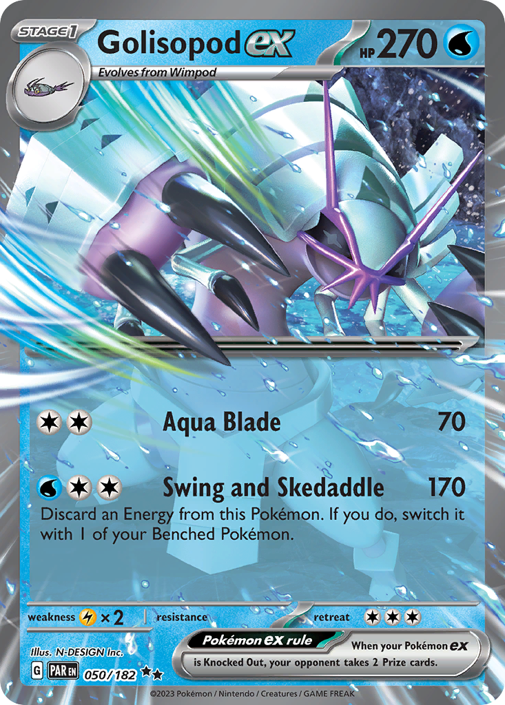 050/182 - Golisopod ex - Paradox Rift