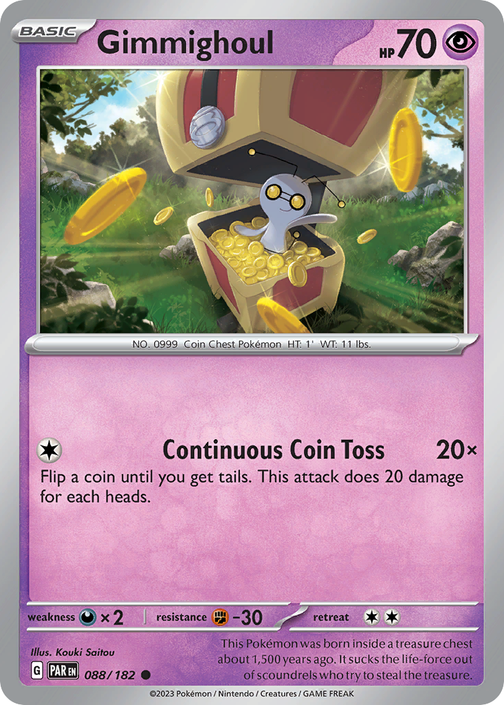 088/182 - Gimmighoul - Paradox Rift