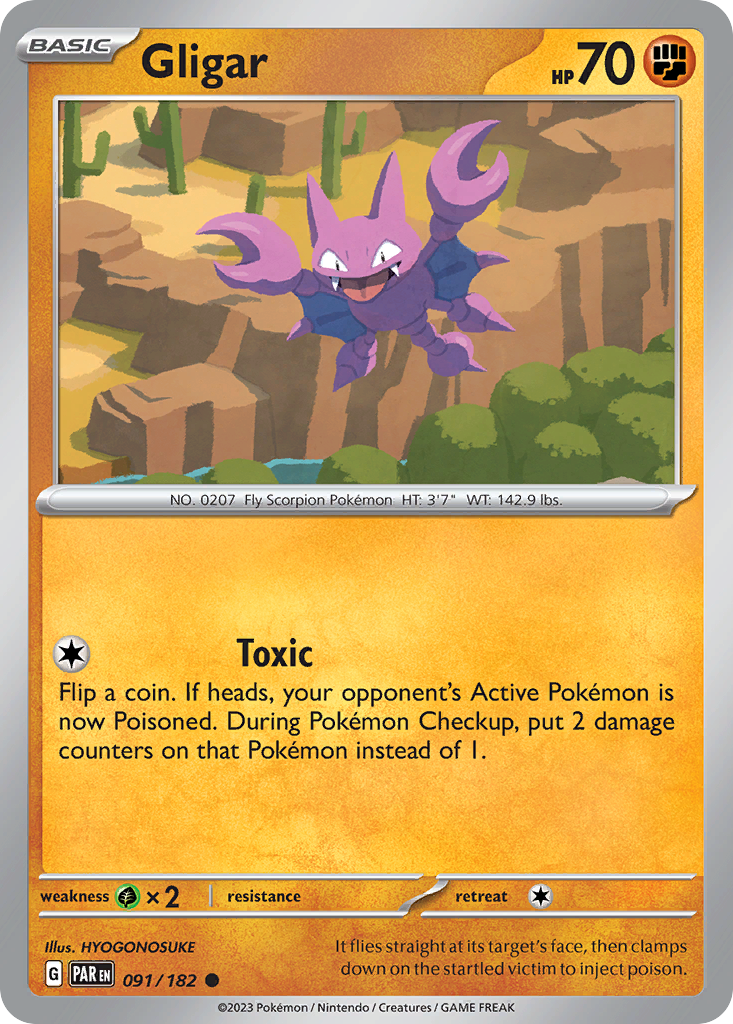 091/182 - Gligar - Paradox Rift