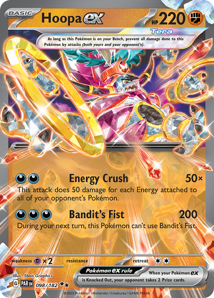 098/182 - Hoopa ex - Paradox Rift