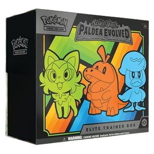 Pokémon TCG Paldea Evolved Elite Trainer Box product image