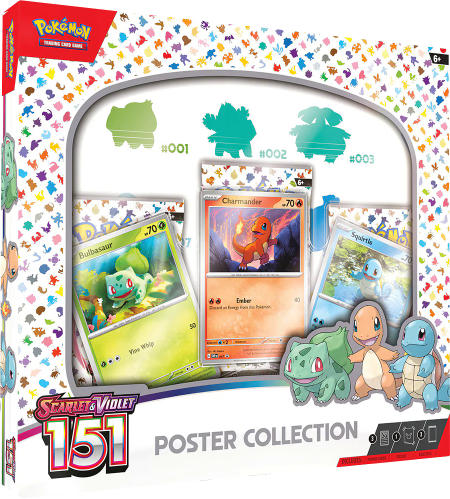 Pokémon TCG 151 Poster Collection product image